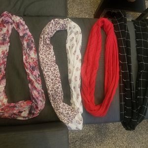 NWOT Womens scarf bundle! Set of 4 scarves